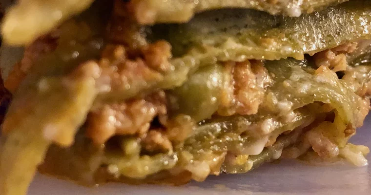 Finisce l’estate e noi facciamo il pasticcio di lasagne