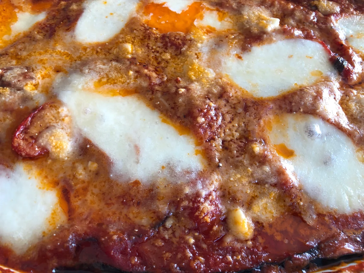 Le melanzane alla parmigiana