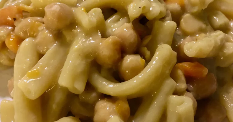 La pasta risottata con i ceci