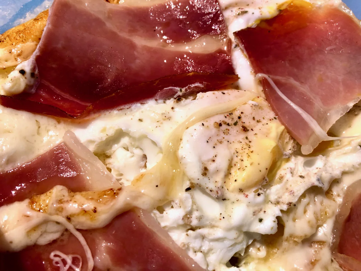 Uova, speck e …. caciocavallo!!!!