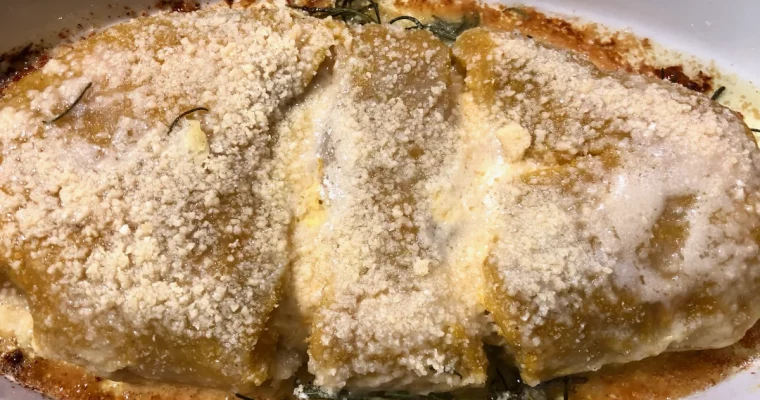 Il rotolo con la zucca al forno … e la scamorza affumicata