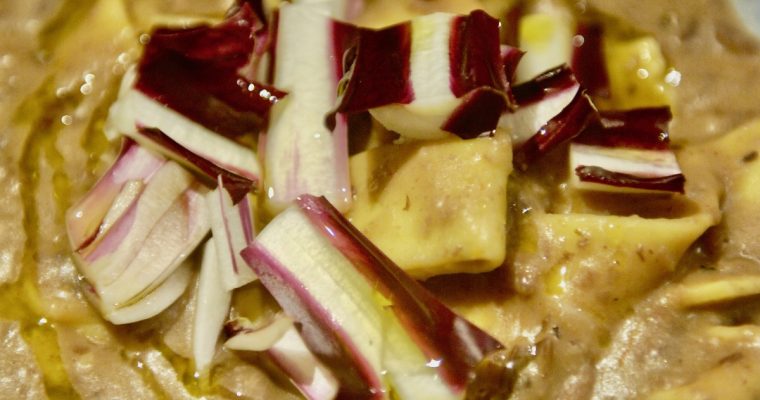 La pasta con i fagioli e … il radicchio di Treviso