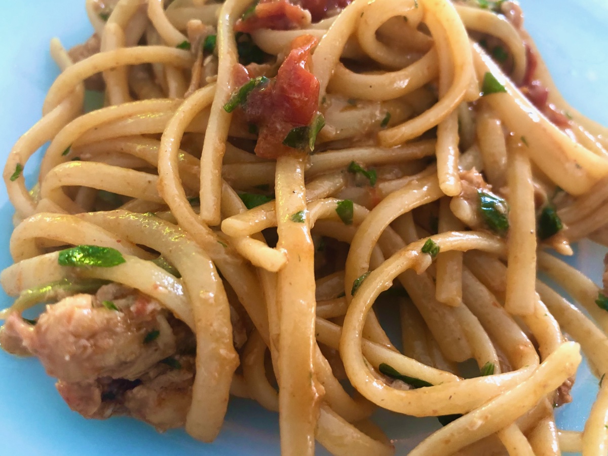 Gli scampi alla busara … a modo nostro!!!