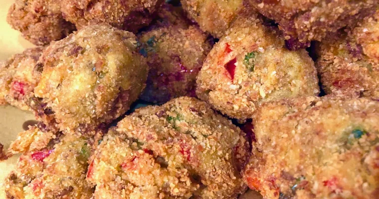 È primavera, polpette di verdure e spezie