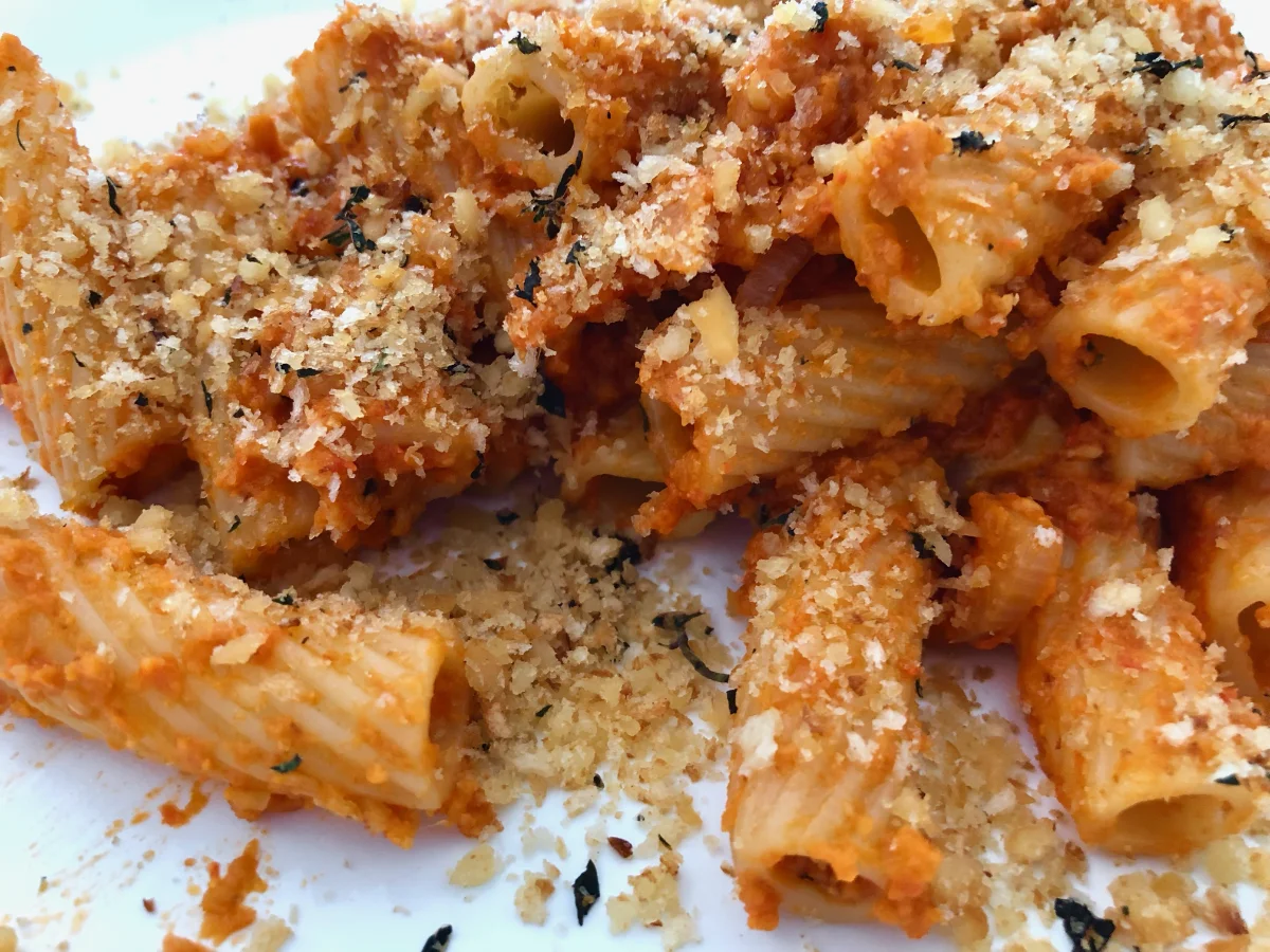 Pasta, pane e pomodoro