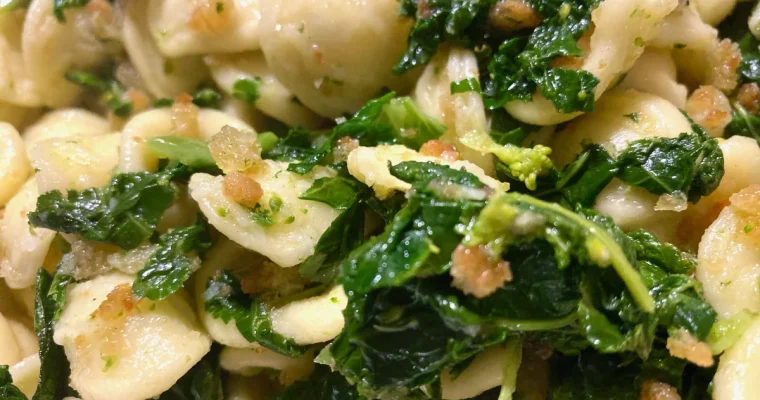 LE ORECCHIETTE CON LE CIME DI RAPA LE RICETTE AI TEMPI DEL #CORONAVIRUS