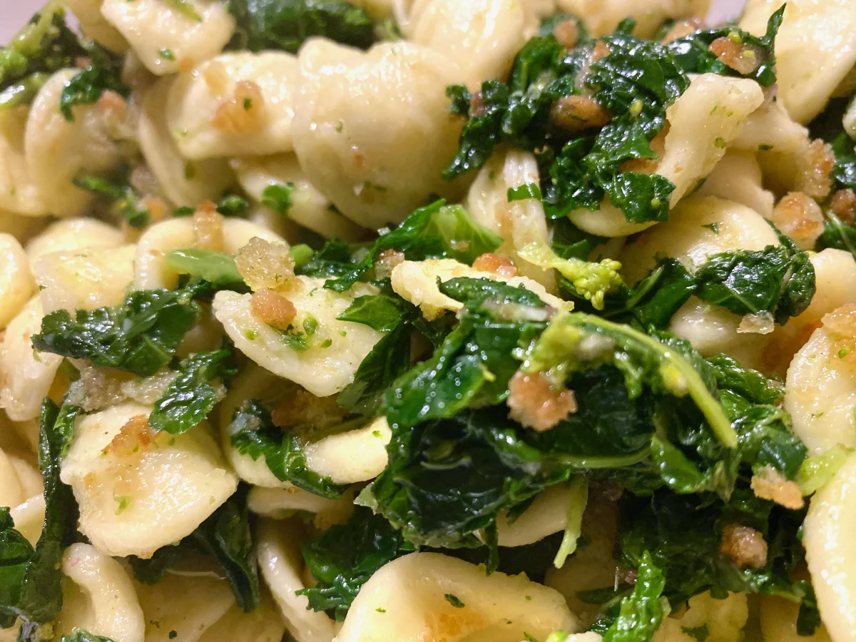 LE ORECCHIETTE CON LE CIME DI RAPA LE RICETTE AI TEMPI DEL #CORONAVIRUS