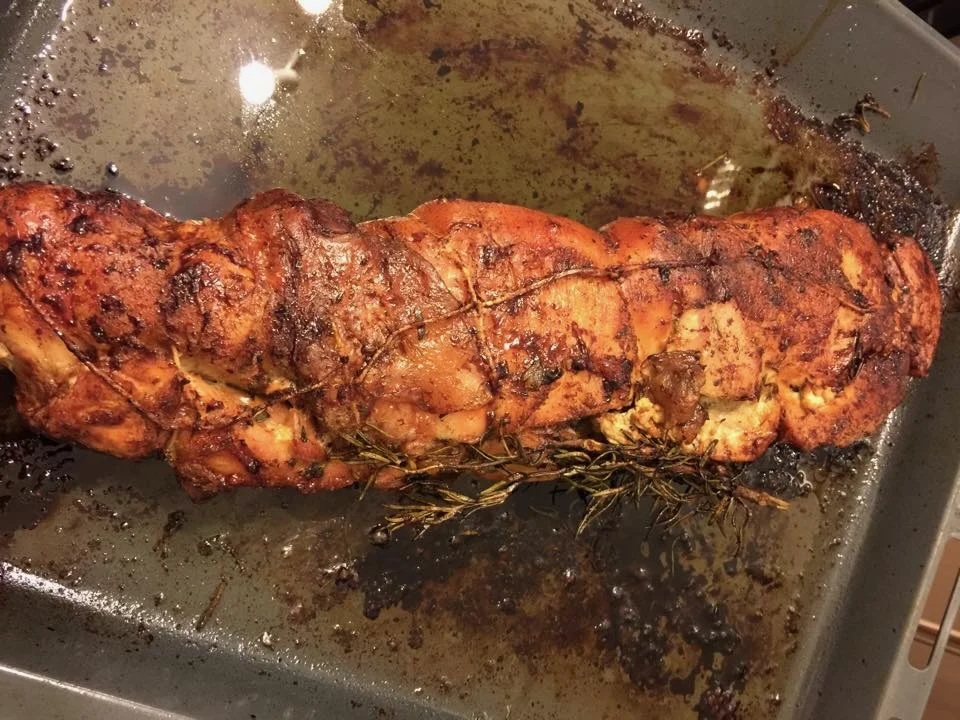 Il coniglio in porchetta