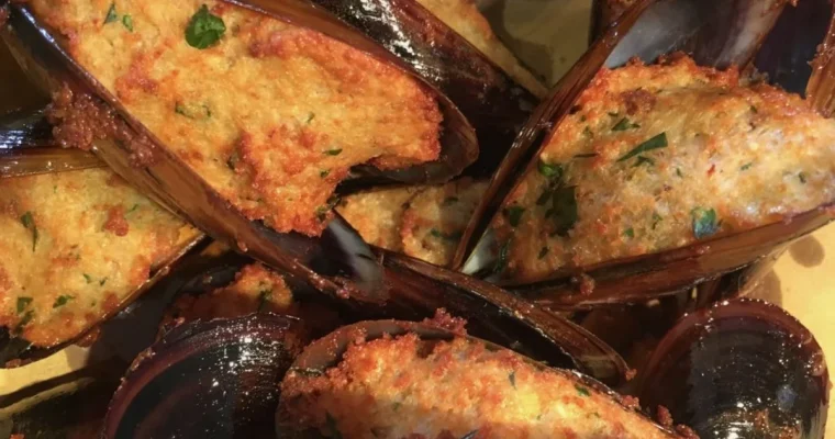 LE COZZE (PEOCI) RIPIENE E FRITTE