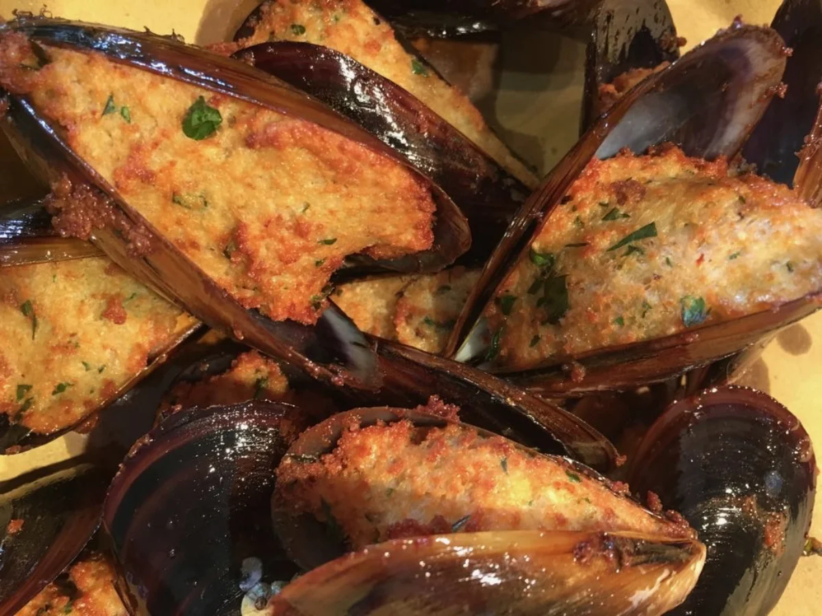 LE COZZE (PEOCI) RIPIENE E FRITTE